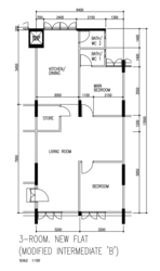 Blk 109 Bedok North Road (Bedok), HDB 3 Rooms #200019952